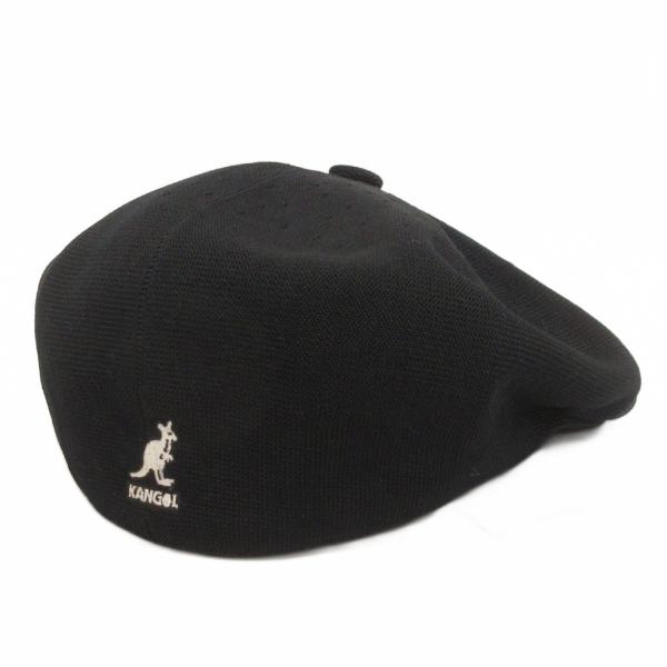 カンゴール KANGOL ハンチング ベレー帽 ロゴ刺繍 K3192SM 黒 ブラック M 帽子 ■OOM メンズ レディース