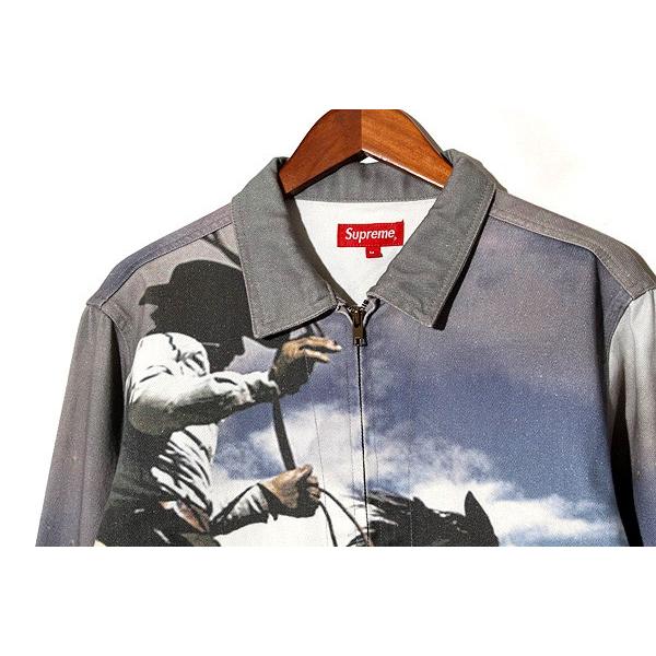 17ss 17ss Supreme 転写 Jacket 中古 Jacket Work カウボーイ Denim 転写 シュプリーム デニム Cowboy ワークジャケット M Multi メンズ ベクトル 古着 004 ブランド古着販売のベクトル 現品限り一斉値下げ