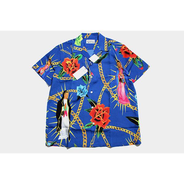 中古 S 未使用品 ss Wacko Maria ワコマリア Hawaiian Shirt S S Type 3 マリア チェーン アロハシャツ Blue メンズ ベクトル 古着 004 ブランド古着販売のベクトル 通販 Yahoo ショッピング