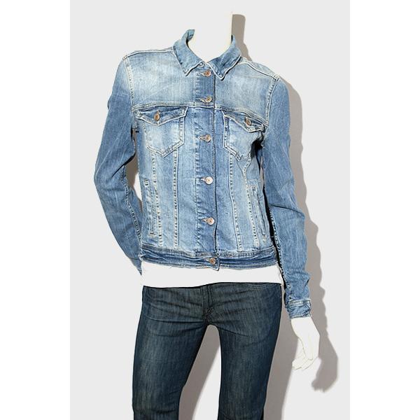 中古 Zara ザラ 長袖 フラップポケット シェービング加工 デニムジャケット ジージャン S Blue 青色 レディース ベクトル 古着 004 ブランド古着販売のベクトル 通販 Yahoo ショッピング