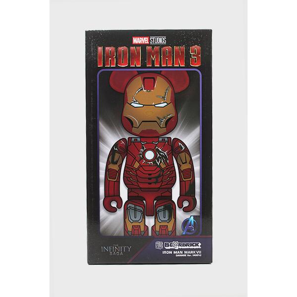 その他 BE@RBRICK - IRON MAN MARK VII DAMAGE Ver. 400% Bearbrick x Marvel Infinity Saga Iron Man Battle Damaged Ver