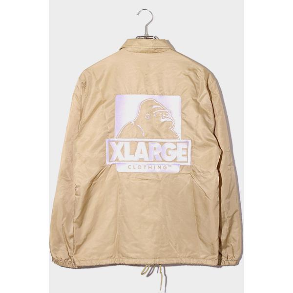 X-LARGE エクストララージ ロゴ刺繍 OG LOGO COACHES JACKET ナイロン