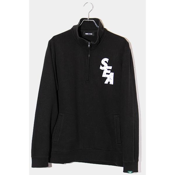WIND AND SEA ウィンダンシー SIZE:L SDT (Dot) Half Zip Sweat Tops 