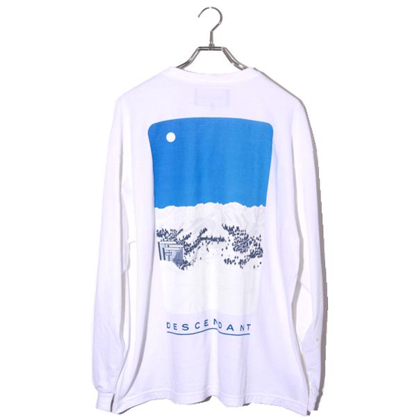 23AW DESCENDANT ディセンダント SIZE:2 SPUR LS プリント 長袖Tシャツ 