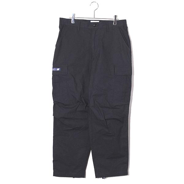 黒 L ダブルタップス 23SS リップストップ カーゴパンツ