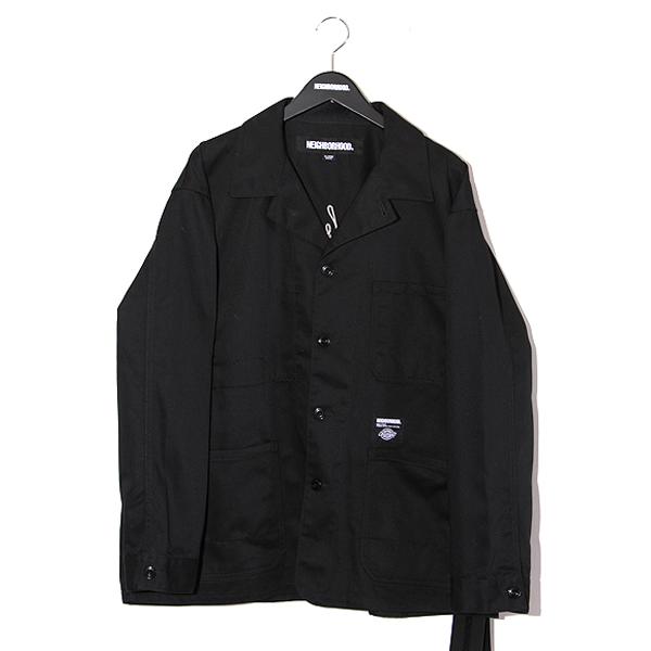 新品】neighborhood ジャケットカバーオール 黒XL