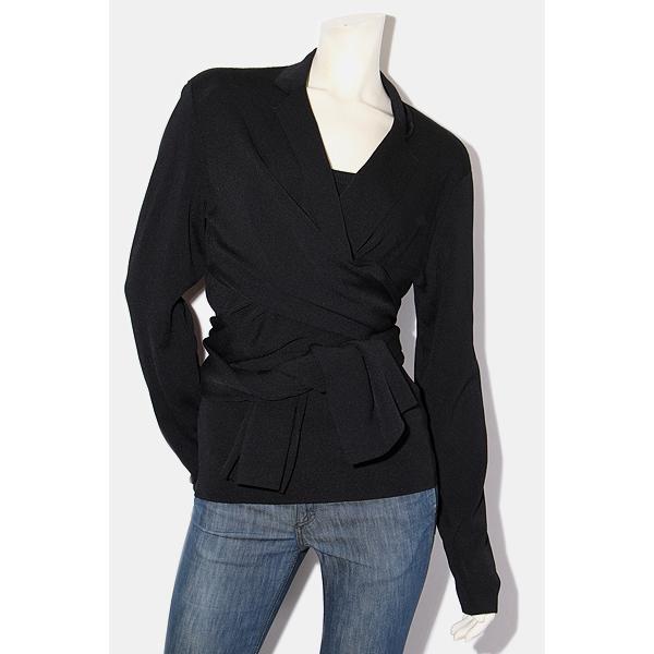 LE CIEL BLEU ルシェルブルー Tailored Wrap Knit テーラード ラップ  