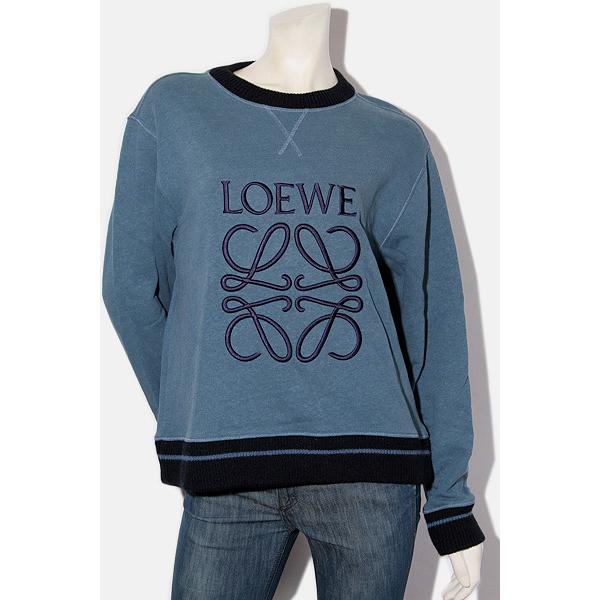 LOEWE ロエベ アナグラム レギュラーフィット スウェットシャツ レギュラーフィット スウェットシャツ（コットン） ブラック - LOEWE