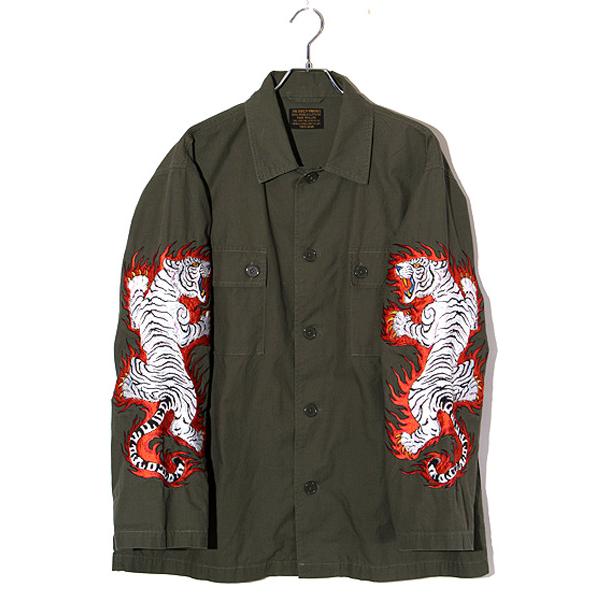 22AW WACKO MARIA × TIM LEHI ワコマリア ティムリーハイ SIZE:M ARMY  