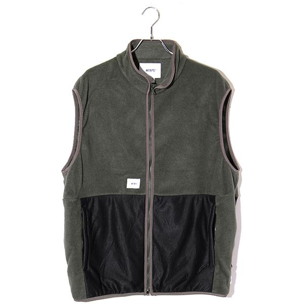 WTAPS ダブルタップス SIZE:3 WOZZY / VEST / RAPO フリース ジップ 