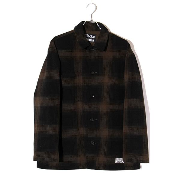 23AW WACKO MARIA ワコマリア SIZE:S CHECK FLEECE SHIRT JACKET