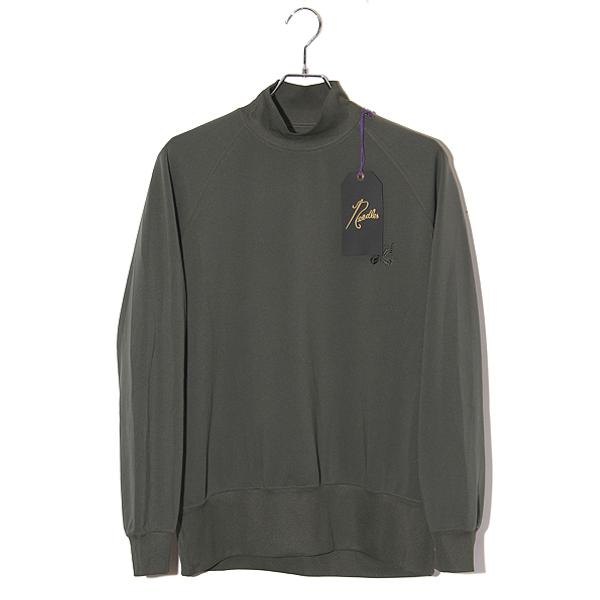 Needles ニードルズ L/S Mock Neck Tee PE/PU Jersey ジャージー 