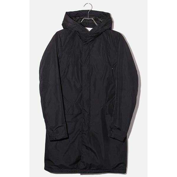 トゥモローランド ダウンライナー付き フーテッドコート オレンジ S