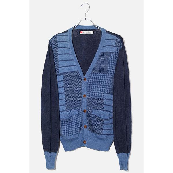 SEVESKIG セヴシグ CRAZY CARDIGAN クレイジー コットン ニット  