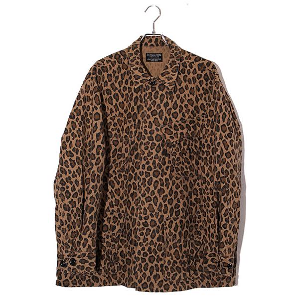 WACKO MARIA ワコマリア SIZE:L LEOPARD FATIGUE JACKET レオパード 