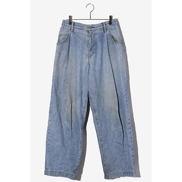 NEON SIGN ネオンサイン Wide denim slacks ワイドデニム スラックス  