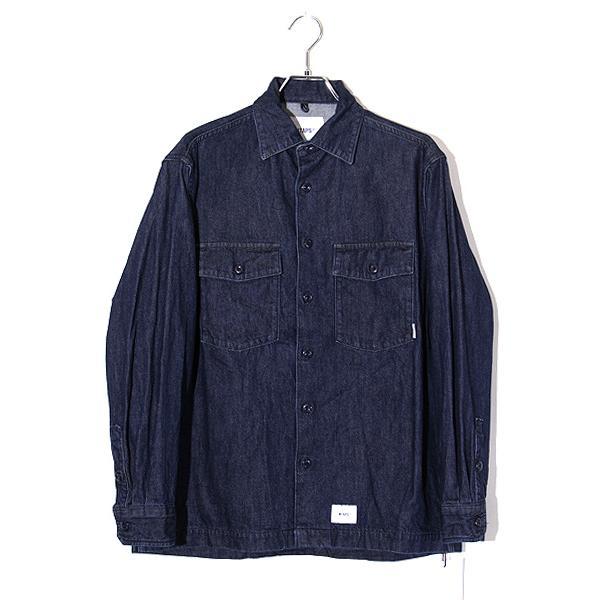 2023SS WTAPS ダブルタップス SIZE:1 CBW / LS / COTTON. DENIM 長袖 