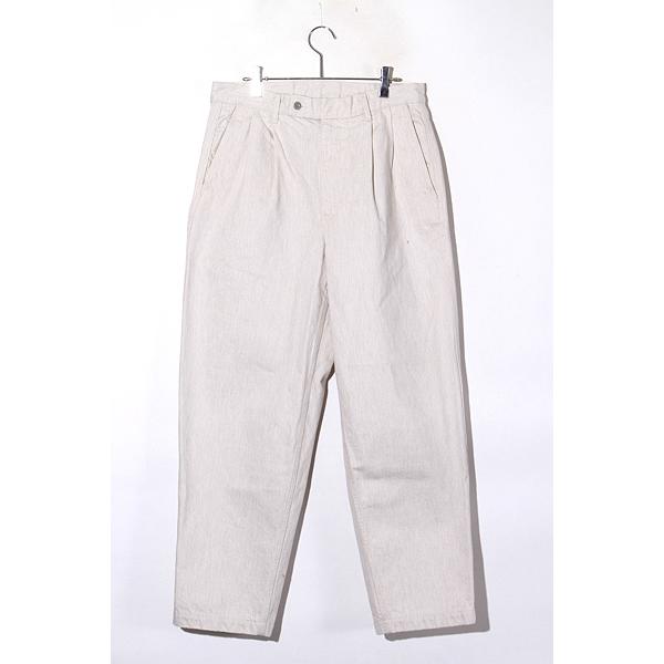 SCYE BASICS サイベーシックス メランジェデニム ワイドパンツ 
