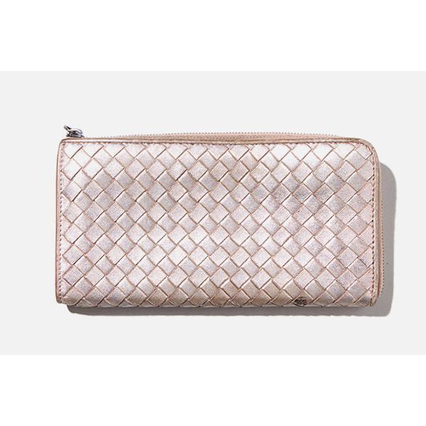 BOTTEGA VENETA ボッテガヴェネタ イントレチャート L字ファスナー長  