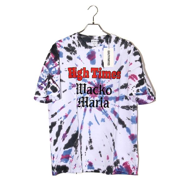 Wacko Maria High Times タイダイクルーネックTシャツ タイプ2 WACKO MARIA/HIGH TIMES / TIE DYE T-SHIRT（ONE）［タイダイT