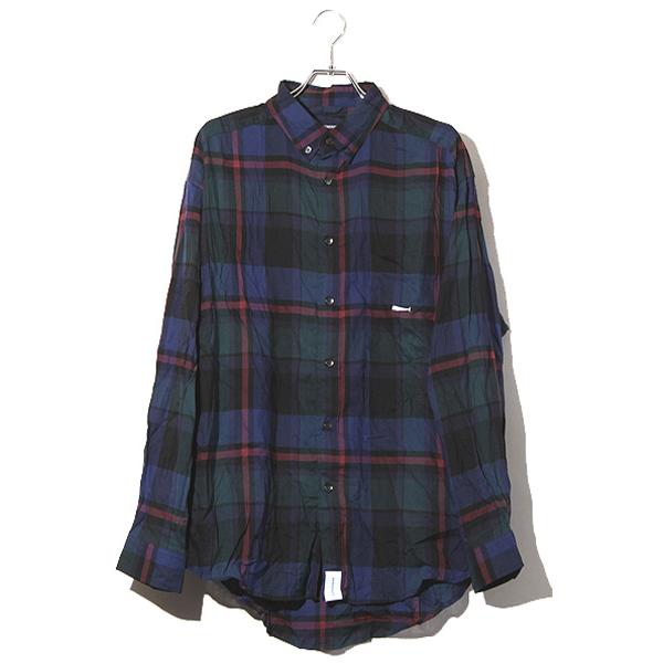 DESCENDANT HYANNIS B.D SS SHIRT チェックシャツ 2021SS DESCENDANT ディセンダント HYANNIS B.D SS SHIRT バンド