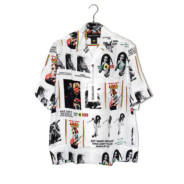 WACKO MARIA 未使用品 2024AW ワコマリア BOB MARLEY / HAWAIIAN