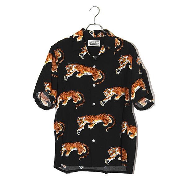 WACKO MARIA TIM LEHI ワコマリア アロハシャツ　黒 楽天市場】【送料無料】WACKO MARIA × TIM LEHI ARMY SHIRT