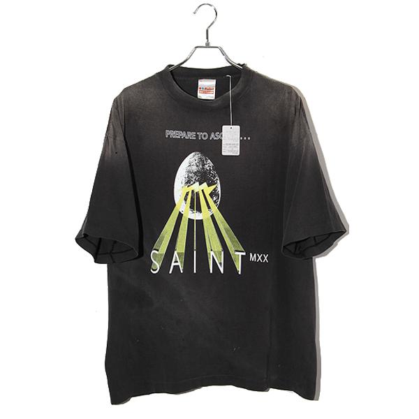 未使用品 2025SS SAINT Mxxxxxx セントマイケル SS TEE / EGG