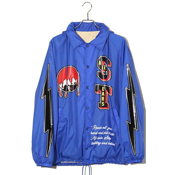 セントマイケル デニムティアーズ COACH JKT HOLY GRAIL SAINT MICHAEL x DENIM TEARS COACH JACKET ' HOLY GRAIL