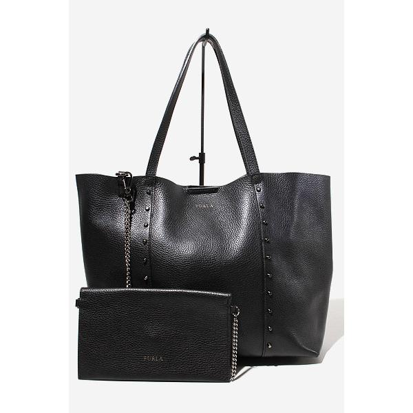 FURLA（フルラ） Elle Rock ミニポーチ付き スタッズ レザー
