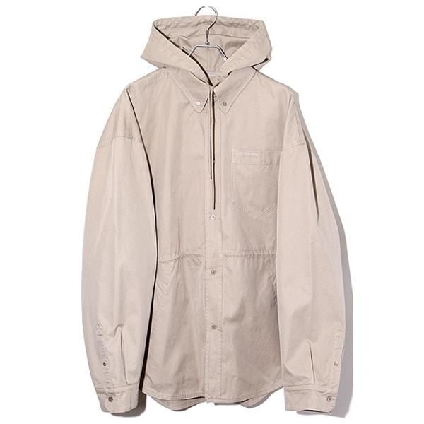 BALENCIAGA（バレンシアガ） Drill Hooded Parka Shirt ドリル