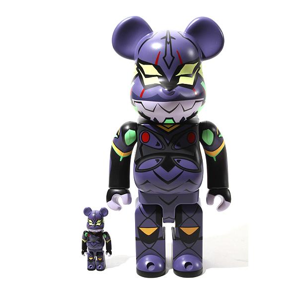 BE@RBRICK エヴァンゲリオン 初号機(新塗装版) 100％ & 400％ – MCT