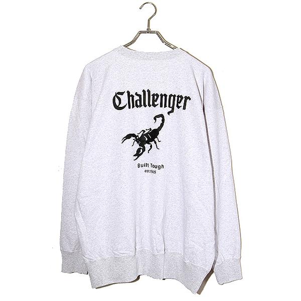 未使用品 2025SS CHALLENGER チャレンジャー SCORPION C/N SWEAT