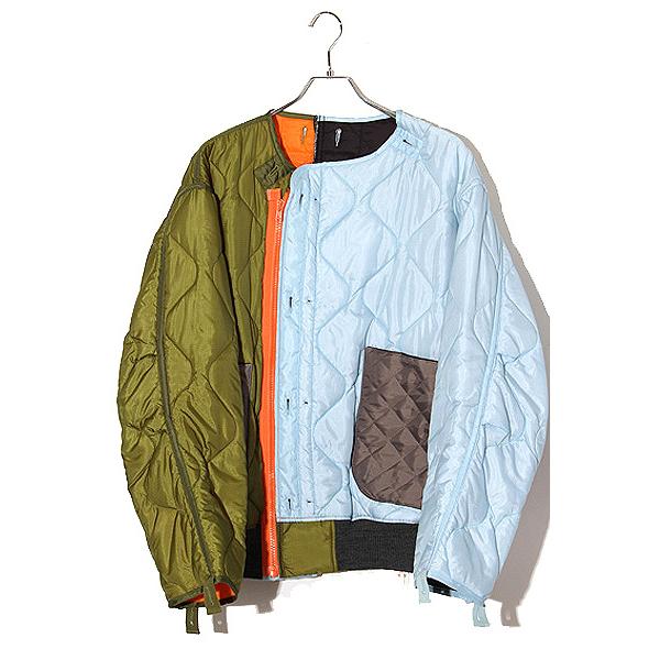 【中古】DENHAM × ATELIER RESERVE デンハム アトリエリザーブ RE-CUT LINER JKT 01 再構築 ライナージャケット DENHAM × ATELIER RESERVE デンハム アトリエリザーブ RE-CUT LINER