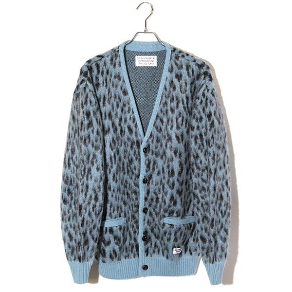WACKO MARIA ワコマリア LEOPARD MOHAIR CARDIGAN (TYPE-1) レオパード