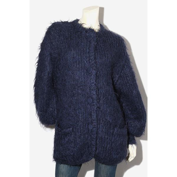 CLANE クラネ SHAGGY OVER CARDIGAN シャギー オーバー カーディガン 1