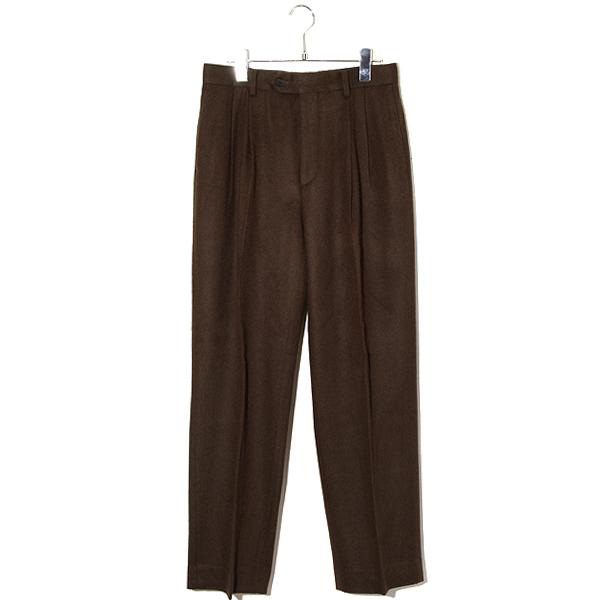 2024AW AURALEE オーラリー BABY CAMEL FLANNEL SLACKS ベビーキャメル