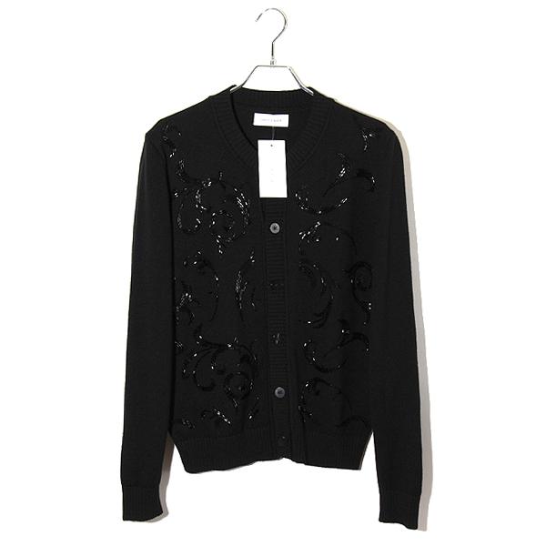 【中古】未使用品 2025SS ERNEST W. BAKER アーネスト ダブル ベイカー EMBROIDERED GOTHIC CARDIGAN カーディガン M 未使用品 2025SS ERNEST W. BAKER アーネスト ダブル ベイカー