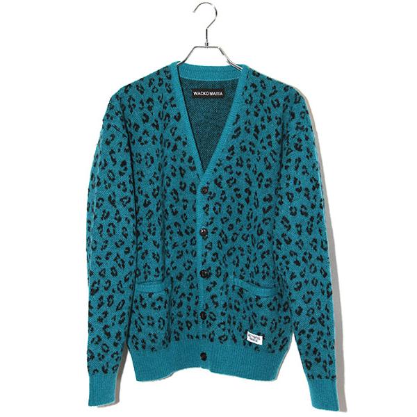 WACKO MARIA 2024AW ワコマリア LEOPARD JACQUARD MOHAIR KNIT