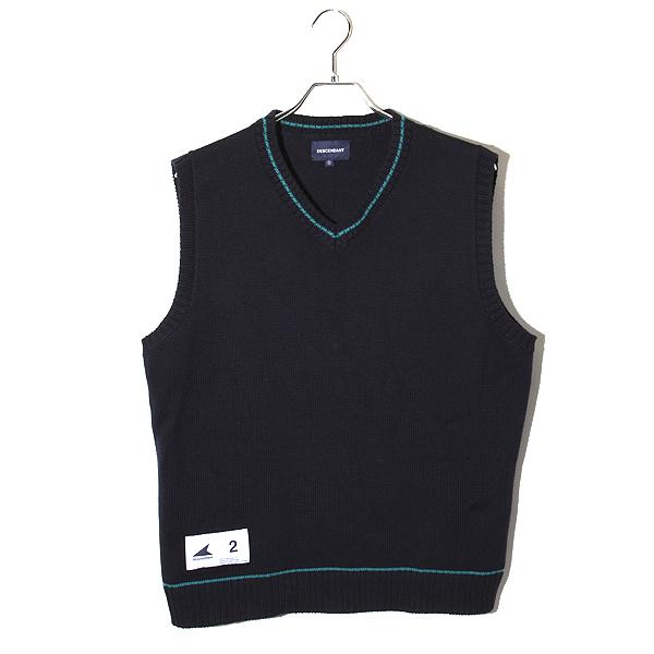 2024SS DESCENDANT ディセンダント SERVIR KNIT VEST サーバー Vネック