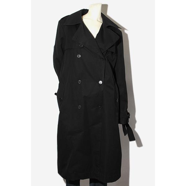 GIVENCHY ジバンシィ ロング トレンチコート 44 BLACK ブラック 71