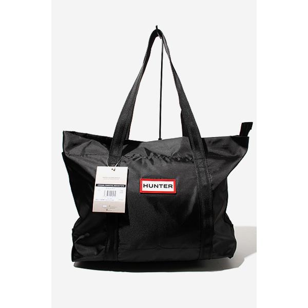 【中古】未使用品 HUNTER ハンター ORIGINAL ESSENTIAL MEDIUM TOTE トートバッグ BLACK ブラック UBS7113KBM /◆ 未使用品 HUNTER ハンター ORIGINAL ESSENTIAL MEDIUM TOTE トート