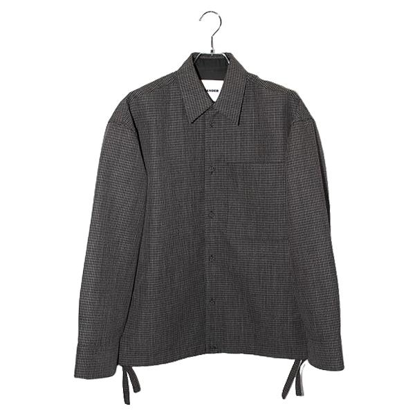 JIL SANDER ジルサンダー Wool Drawstring Overshirt ウール ドロー