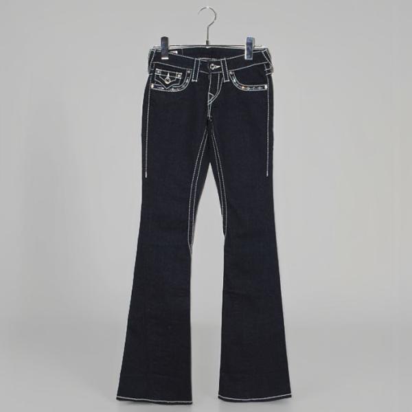 TRUE RELIGION トゥルーレリジョン JOEY BIG T ビジューボタン ブーツ