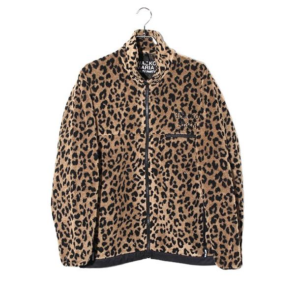 23AW ワコマリア レオパード 切替 ピケ ウエスタン ジャケット M