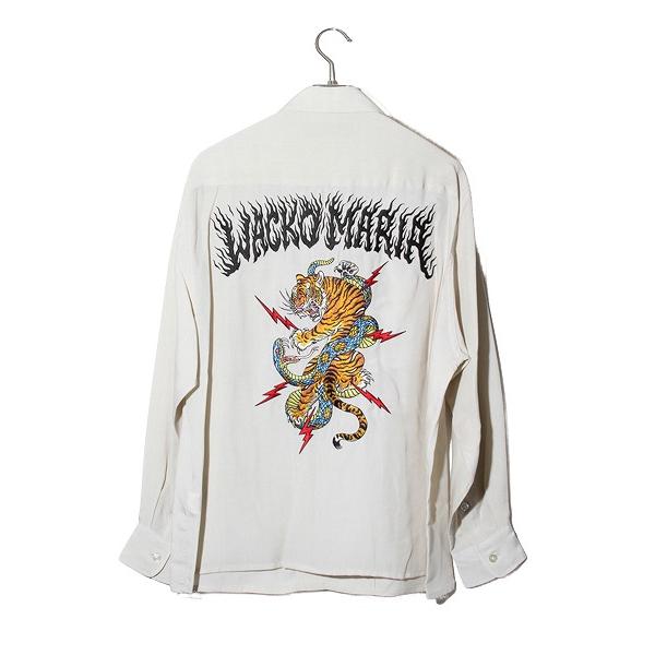 【即完売モデル】ワコマリアxティムリーハイ 希少カラーロングtシャツ WACKO MARIA（ワコマリア） M 未使用品 TIM LEHI / 50'S SHIRT L/S