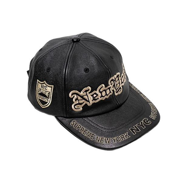 Supreme（シュプリーム） 2025FW Supreme NewYork Leather 6-Panel 6