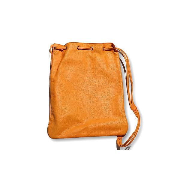 未使用品 Cisei シセイ ドローストリングバッグ ショルダー L オレンジ 未使用品 Cisei シセイ 1201 LD DRAWSTRING BAG ドローストリング