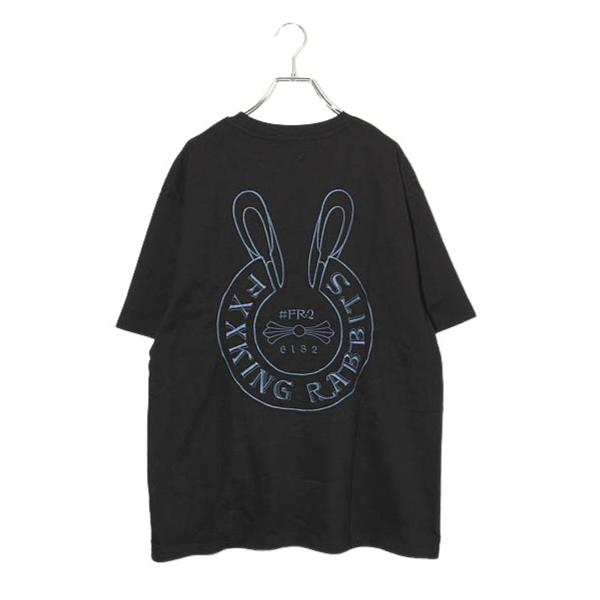 FR2 エフアールツー バニー ラビットハーツ RABBIT 刺繍 半袖Tシャツ 