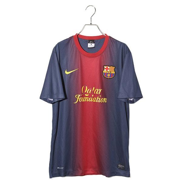 NIKE（ナイキ） FCバルセロナ 12-13 ホーム 観戦用ユニフォーム 半袖 T